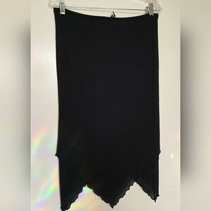 Vintage Handkerchief Hem Skirt